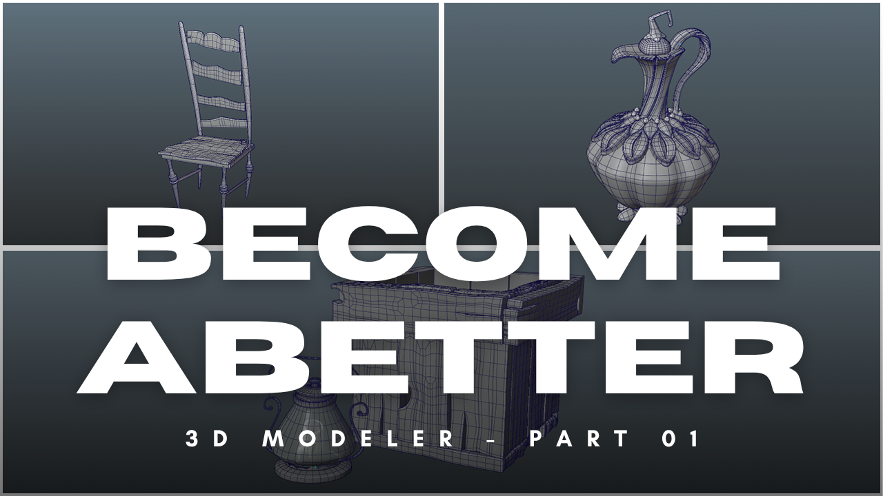 Image for story Becoming a Better 3D Modeler - Part 01